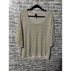 Maurices‎ Gold Sparkle Sweater